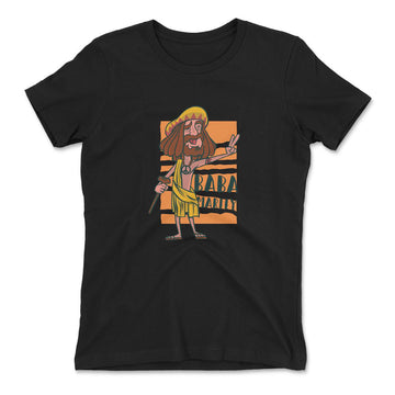 Indian Guru - Baba Marley Womens T-Shirt in Black color